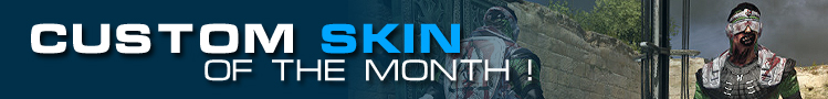 Custom Skin of the month : The zombie!